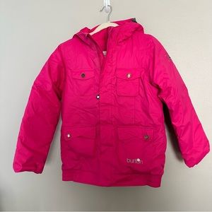 Burton pink Snow Jacket girl size 14/16